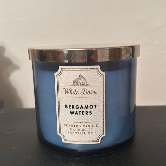 Bath & Body Works Other - BBW Three Wick Candle - Bergamot Waters